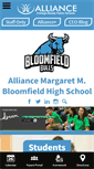 Mobile Screenshot of bloomfieldhs.org